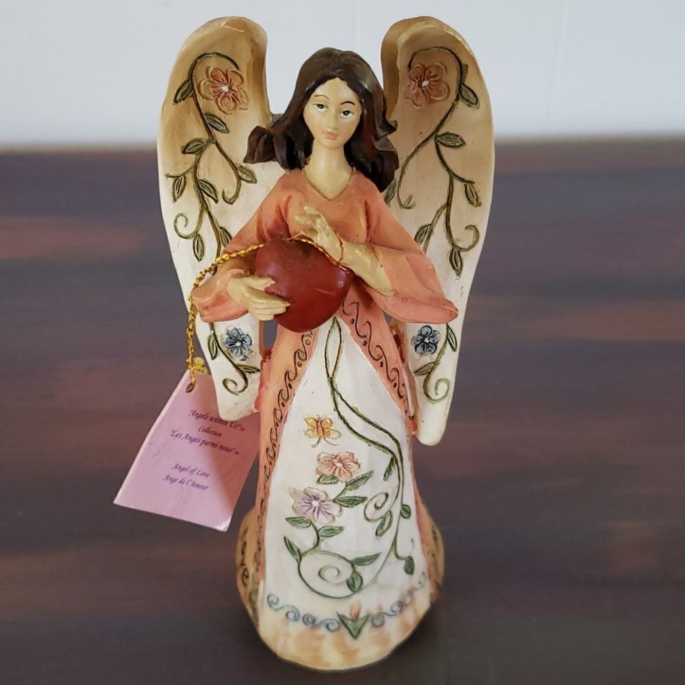 Vintage 7" Resin "Angel of Love" Angels Within Us